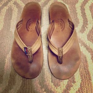 Women’s Rainbow flip flops Sz M (6.5-8)